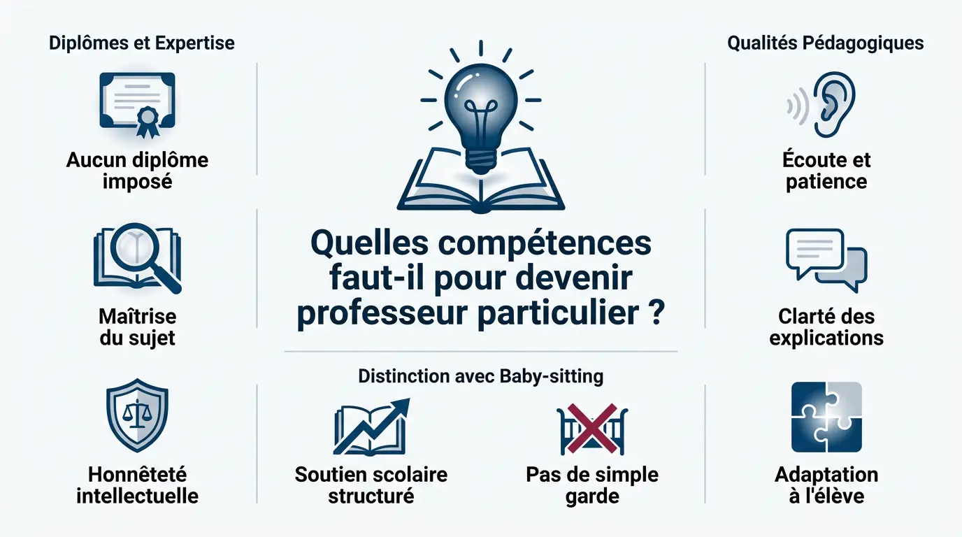 Enseignant expliquant un concept complexe à un élève attentif